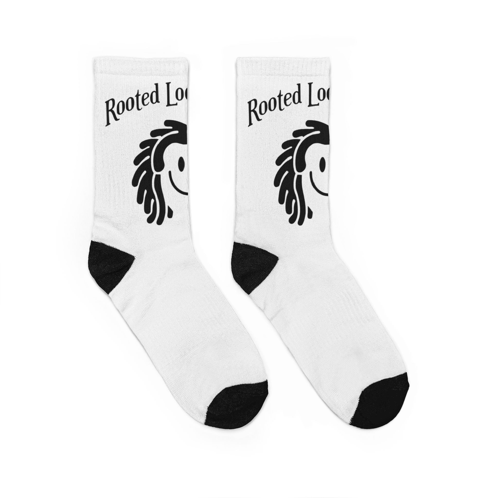 Rooted Love Smiley Crew Socks