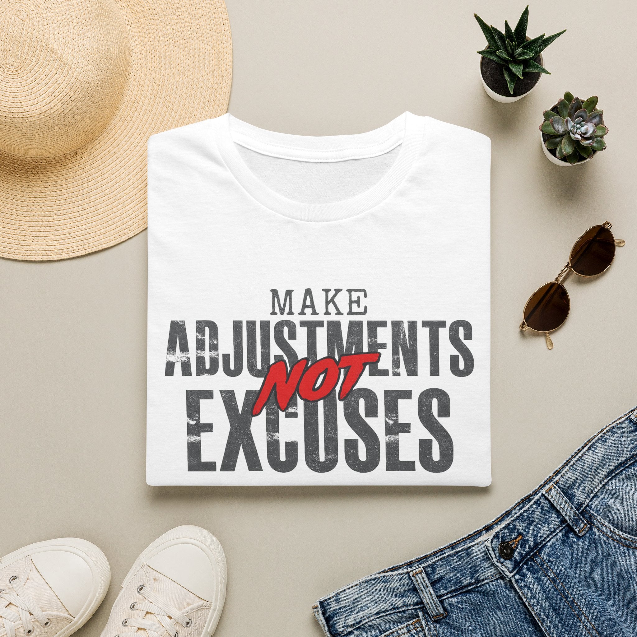 Make Adjustments Not Excuses T-Shirt