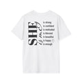 Rooted Locs Apparel T‑Shirt — Smiley Dreadlocks Graphic Tee